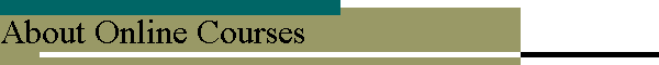 About Online Courses