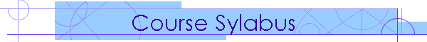 Course Sylabus